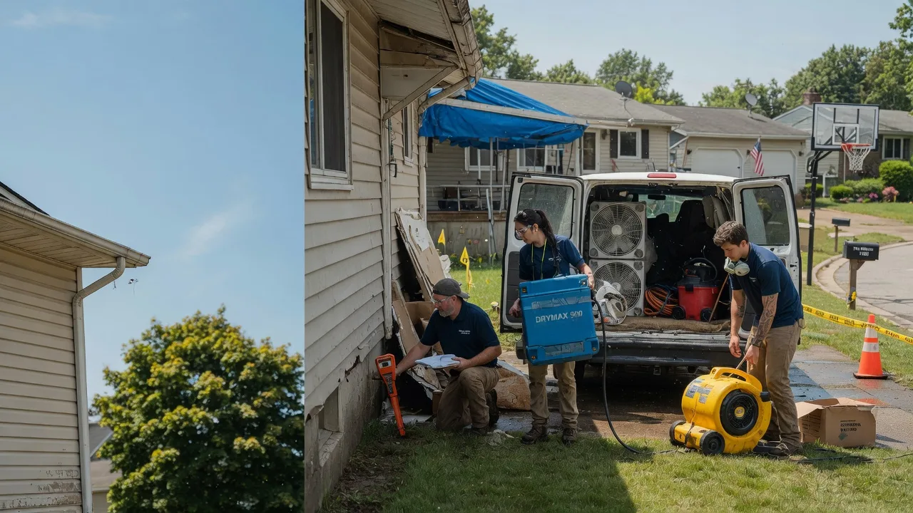 Ceiling Leak Cleanup in Oriskany Falls, NY near me